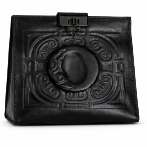 شنطه اونا جلد طبيعي حفر -الوان