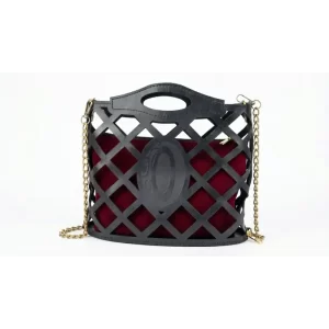 شنطه جلد طبيعي اونا شبك